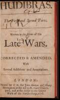 Hudibras. The First and Second Parts, Written in the Time of the Late Wars.