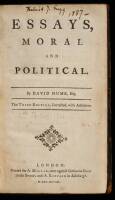 Essays, Moral and Political