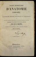 Trait&eacute; &Eacute;l&eacute;mentaire D'Anatomie Compar&eacute;e
