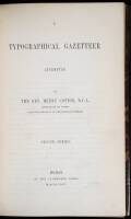 A Typographical Gazetteer Attempted. Second Series