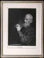 Framed photograph of George Bernard Shaw