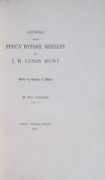 Letters from Percy Bysshe Shelley to J.H. Leigh Hunt