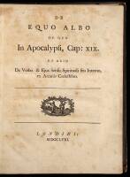 DeEquo Albo De Quo in Apocalypsi...[bound with] Summario Eposito Doctrine Novae Ecclesiae&hellip;