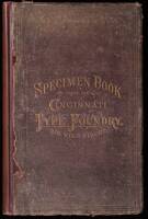 Fifteenth Book of Specimens (Compact Edition) from the Cincinnati Type Foundry, Established 1817.