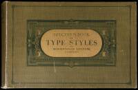 Specimen Book of Type Styles