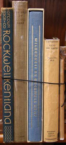 Lot of 5 volumes written and/or illustrated by Kent