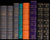 Lot of 18 first editions by various authors bound in leather - 2