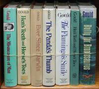 Lot of 7 volumes, five are signed by Gould