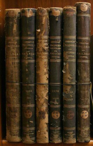 American Engineer and Railroad Journal - set