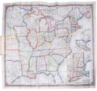 Colton's Traveler and Tourist's Guide-Book through the United States of America and the Canadas, Containing the Routes and Distances on the Great Lines of Travel by Railroads, Canals, Stage-Roads, and Steamboats...