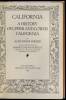 California: A History of Upper and Lower California