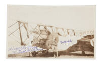 1920 Chinese-American Pilot in Redwood City - photograph