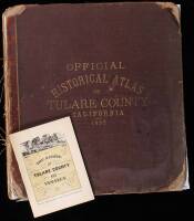 Official Historical Atlas Map of Tulare County.... Compiled, Drawn and Published from Personal Examinations and Surveys by Thos. H. Thompson, Tulare, California.