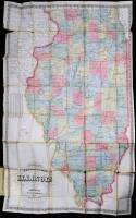 Chapman's Sectional Map of Illinois