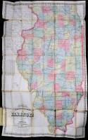 Chapman's Sectional Map of Illinois