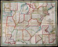 Mitchell's Travellers Guide through the United States. A Map of Roads, Distances, Steam Boat & Canal Routes &c. By J.H. Young