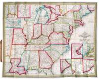 Mitchell's Travellers Guide through the United States. A Map of the Roads, Distances, Steam Boat & Canal Routes &c. By J.H. Young