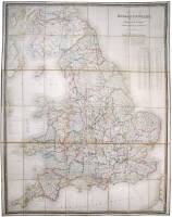 A New Map of England and Wales, Projected upon the Trigonometrical Operations Made for the General Survey of the Kingdom