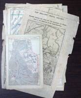 Yosemite photo 42"x35" plus 5 maps from the U.S. Civil War and 5 maps from the Franco-Prussian War