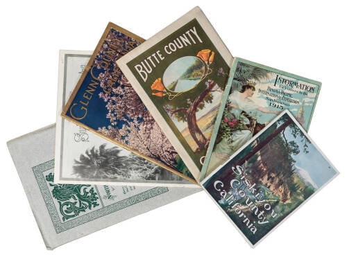 Six promotional booklets on Northern California
