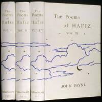 The Poems of Shemseddin Mohammed Hafiz of Shiraz