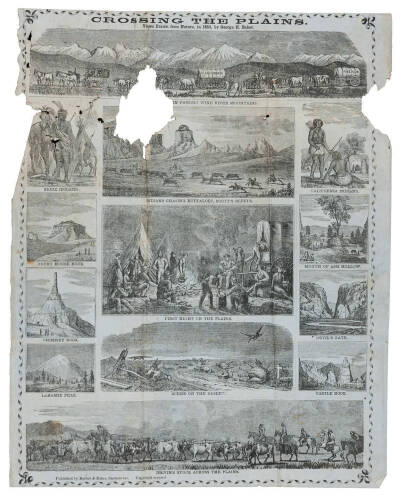 &ldquo;Crossing The Plains, Views Drawn from Nature in 1853 by George H. Baker&rdquo;
