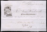 Billhead Receipt for James Cundell of the Thistle Golf Club from James Winckworth, Edinburgh Bookbinder, 1824
