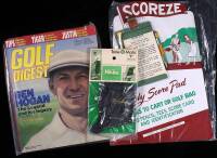 Lot of 120 or more Golf Ephemera items
