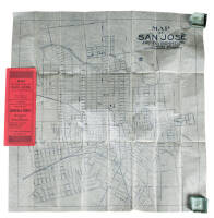 Map of the City of San Jose California Prepared by M.R. Cooper...