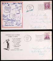 Two first-day issue Bobby Jones envelopes