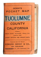 Denny's Pocket Map of Tuolumne County, California, Compiled from latest official and private data