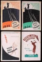 Natal Golf Handbook – 4 editions