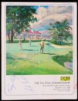 The 51st PGA Championship, NCR Country Club, Dayton, Ohio, August 14-17, 1969. [Official Program]