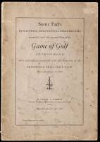 Some Facts, Reflections, and Personal Reminiscences Connected with the Introduction of the Game of Golf into the United States, more especially as associated with the formation of the Shinnecock Hills Golf Club (Incorporated September 22, 1891)