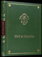 Golf at Hoylake: A Royal Liverpool Golf Club Anthology. "Special Contributors' Copy"