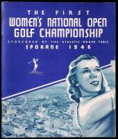 The First Women's National Open Golf Championship...Spokane Country Club, 1946. [Official Program]