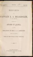 Reports of Captain L. A. Beardslee, U.S. Navy, relative to Affairs in Alaska, and the Operations of the U. S. S. Jamestown under his command, while in the Waters of that Territory