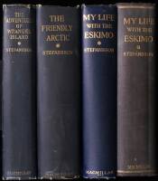 Lot of 4 volumes by Stefansson, 3 of them signed and/or inscribed