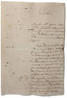 Three manuscript documents relating to escaped slaves on Cuba and a bounty hunter seeking them