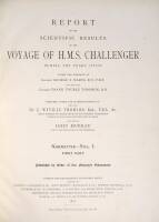 Report on the Scientific Results of the Voyage of H.M.S. Challenger During the Years 1873-76. Narrative - Vol. I. First Part; Narrative Vol. I. Second Part; Narrative - Vol. II; A Summary of the Scientific Results - First Part; A Summary of the Scientific