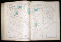 Atlas of the City of Newton, Middlesex Co. Massachusetts, from actual Survey Official records & Private Plans...