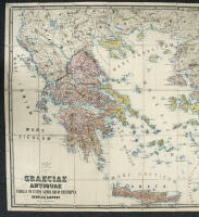 Graeciae Antiquae Tabula in Usum Scholarum Descripta