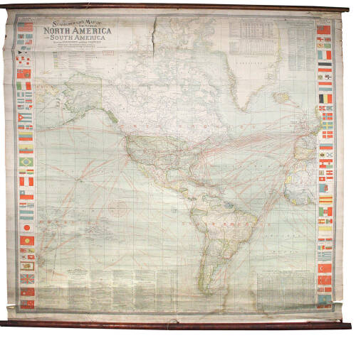 Scarborough's Map of the World: North America and South America... Europe, Asia, Africa and Australia