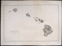 Map of the Hawaiian Group or Sandwich Islands by the U.S. Ex. Ex., 1841