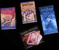 The complete Harry Potter “books on tape” for both the U.K. (read by Stephen Fry) and the U.S. (read by Jim Dale)