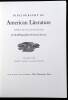 Bibliography of American Literature...for the Bibliographical Society of America - 2