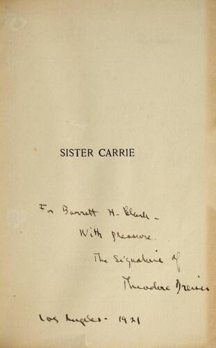 Sister Carrie