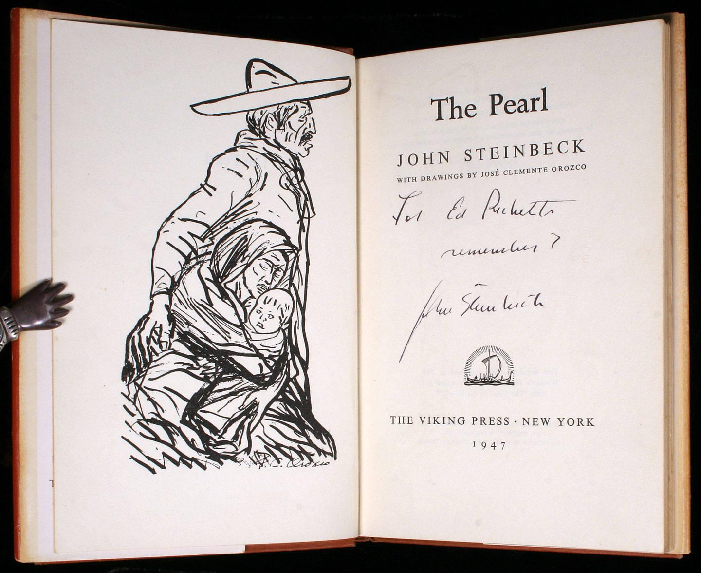 the pearl john steinbeck drawing