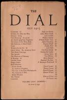 ''Mrs Dalloway in Bond Street'' in The Dial, Vol. LXXV, No. 1