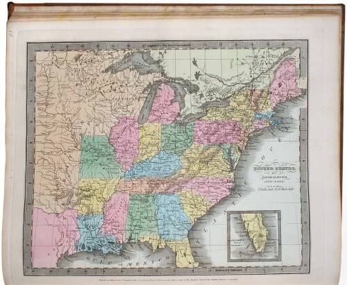 A New Universal Atlas; Comprising Separate Maps of All the Principal Empires, Kingdoms & States Throughout the World: and forming a distinct Atlas of the United States